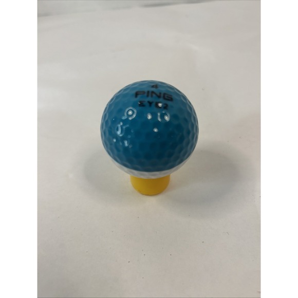Ping Other - Ping Eye 2 #4 Golf Ball Two Tone Teal & White Black Print